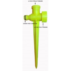Multi Sized Support Stake  for1/2 and 3/4"-Yellow-10 Pcs